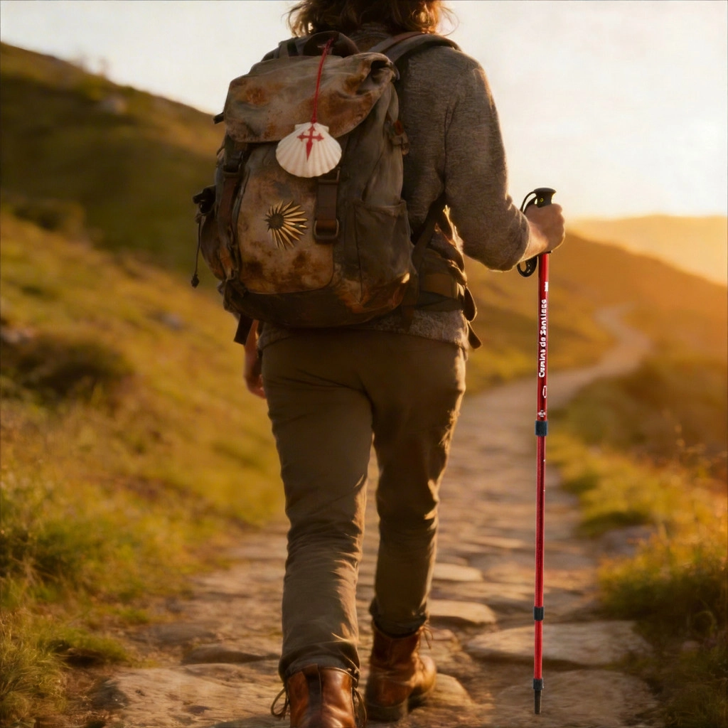 Peregrino en el Camino de Santiago